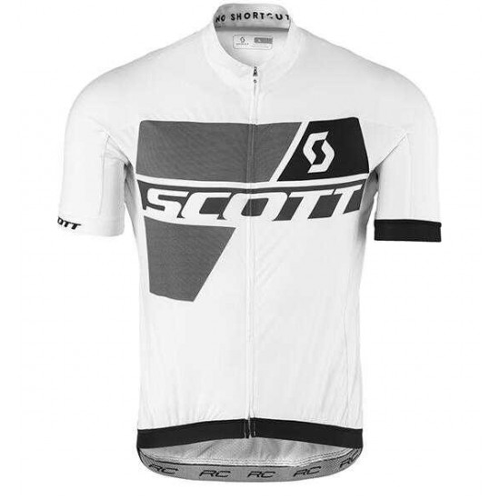 2016-2017 Scott Fahrradtrikot Radsport Trikot weiß RQ9AE