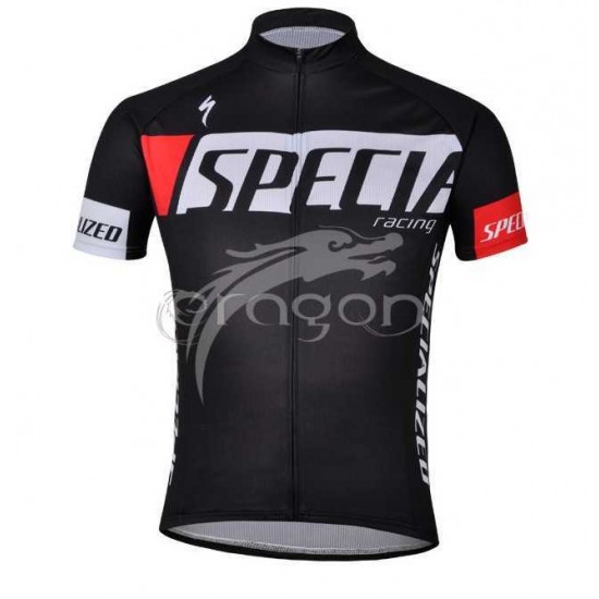 Specialized Racing Fahrradtrikot Radsport Schwarz LJ98Y