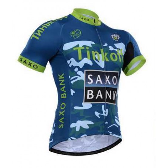 2015 Tinkoff Saxo Bank Camouflage Fahrradtrikot Radsport Z0ZN4