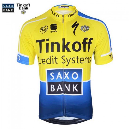 Saxo Bank Tinkoff 2014 Fahrradtrikot Radsport U8JWH