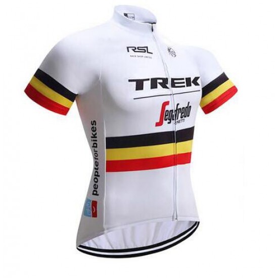 2017 Trek Fahrradtrikot Radsport weiß U8ZBT